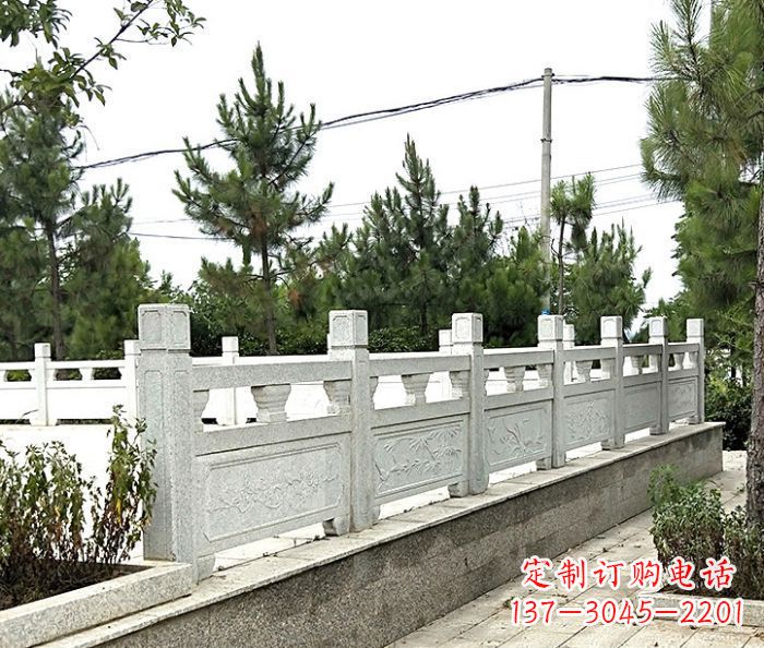 佛山大理石栏板石雕,构筑公园景观
