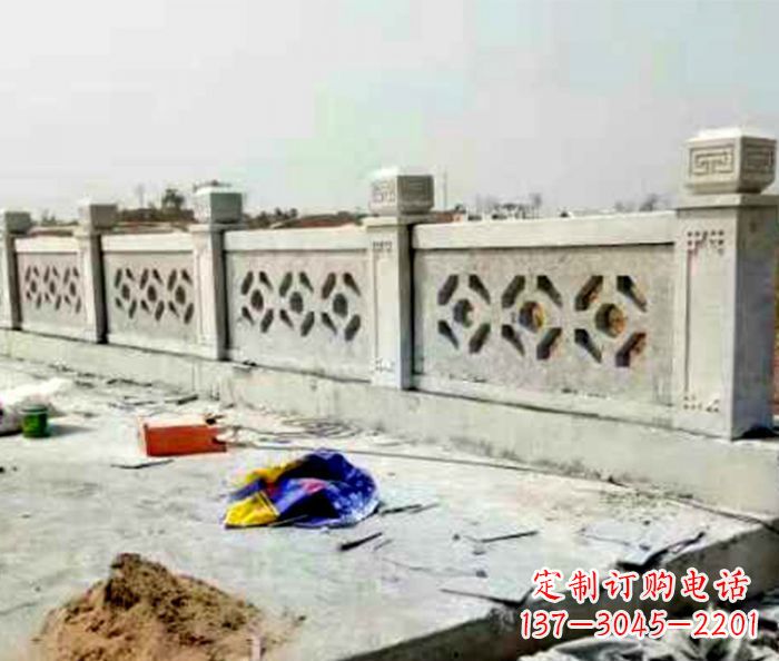 佛山公园大理石栏板石雕