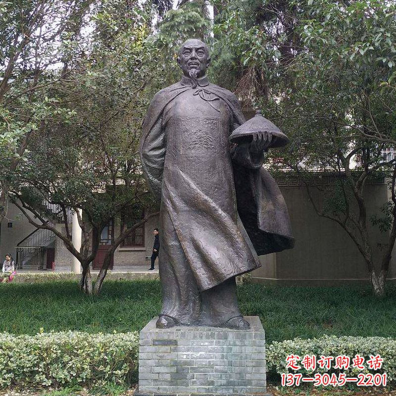 佛山传承晚清民族英雄林则徐精铸雕塑