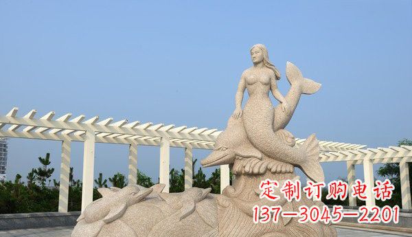 佛山中领雕塑 | 精致海豚雕塑