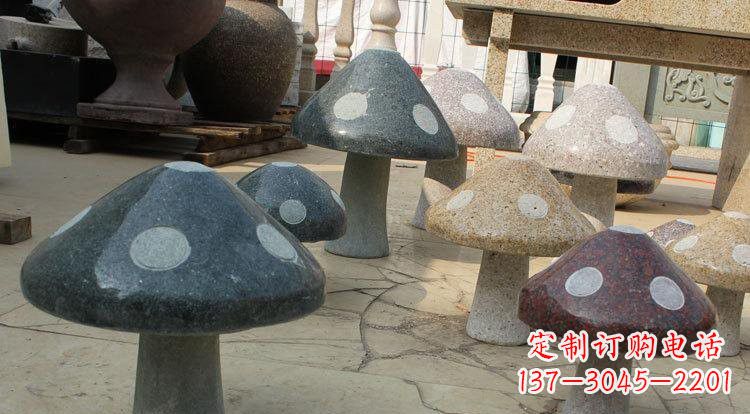 佛山别具特色的蘑菇石雕