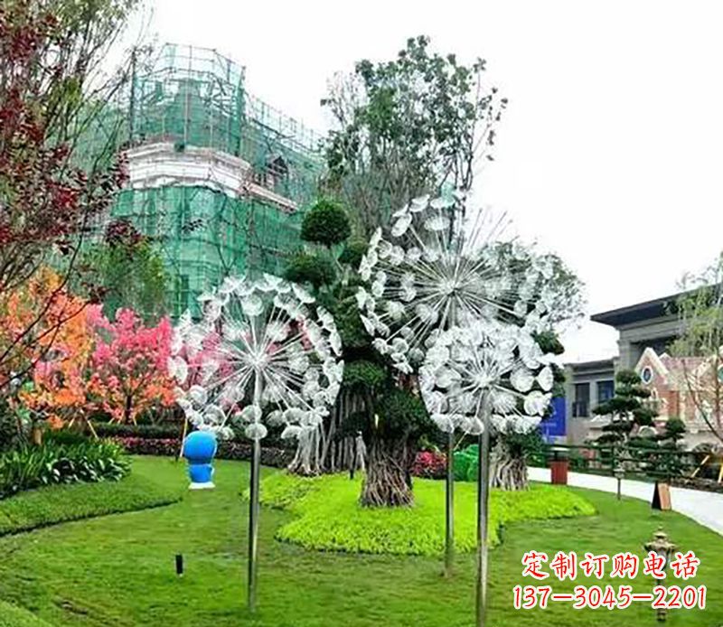 佛山公园蒲公英雕塑