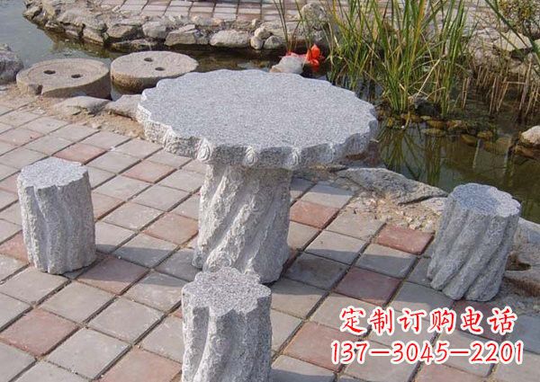 佛山公园石桌凳雕塑