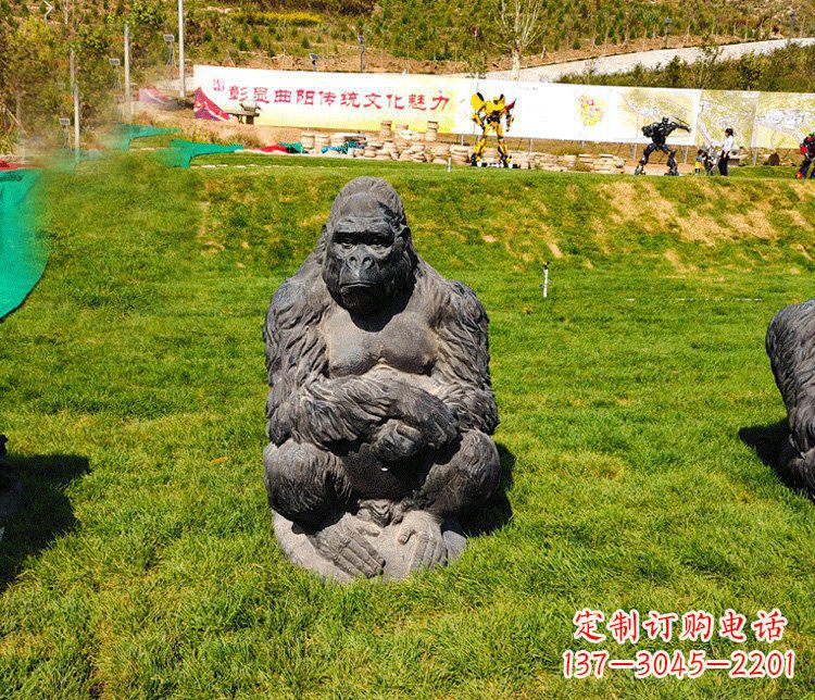 佛山高端铜制巨型大猩猩雕塑
