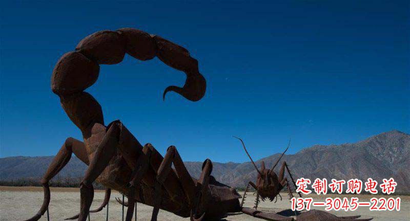 佛山中领雕塑精美铜雕蝎子雕塑