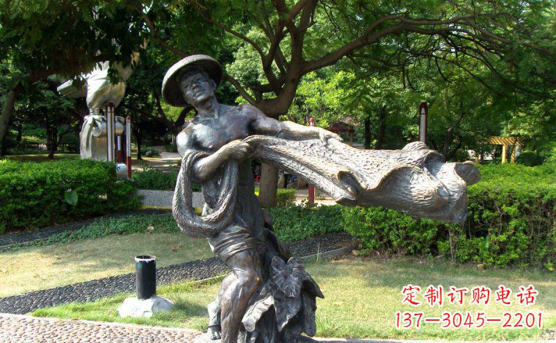 佛山渔民铜雕—— 带您体验渔夫传统文化