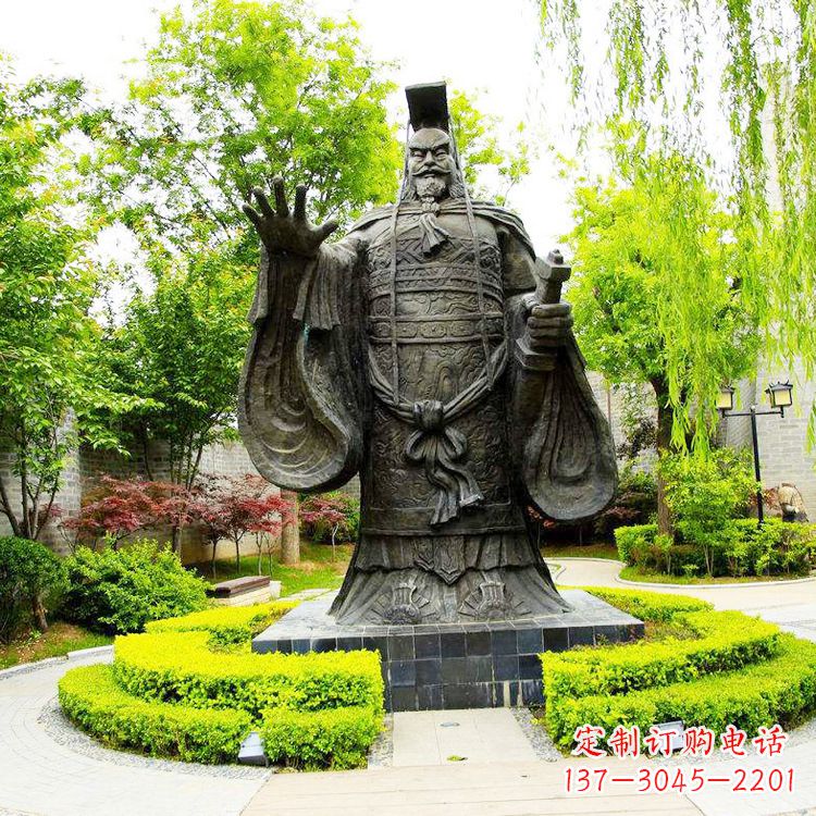 佛山定制秦始皇古代帝王大型雕塑