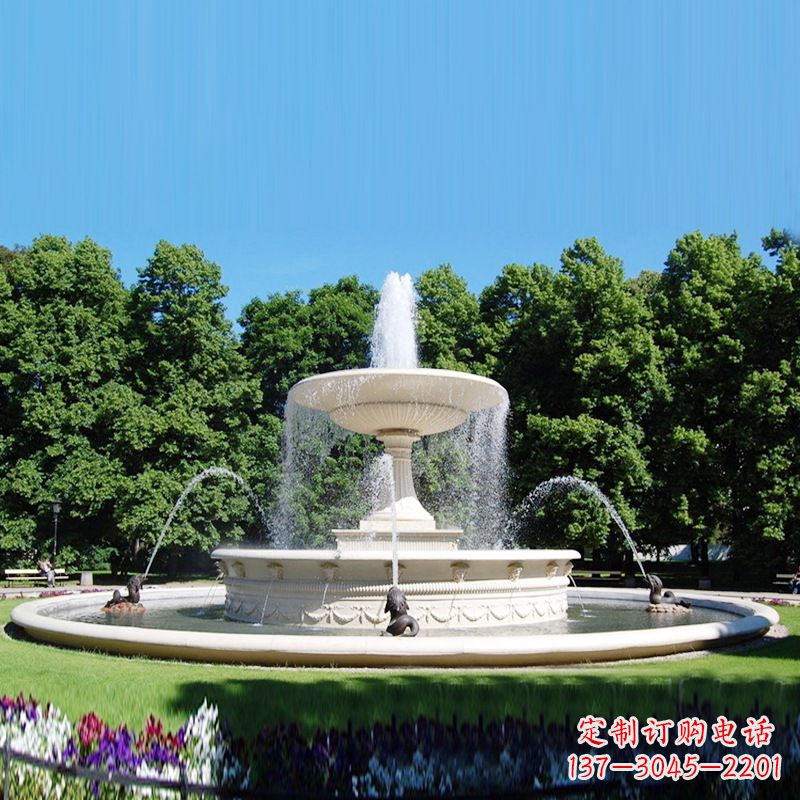 佛山公园园林大型欧式石雕喷泉