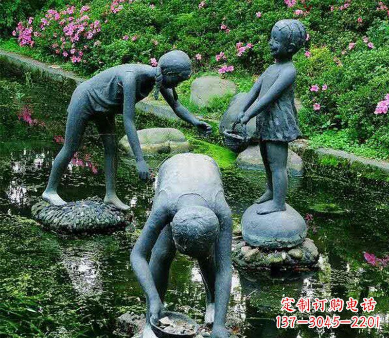 佛山精美铜螃蟹雕塑