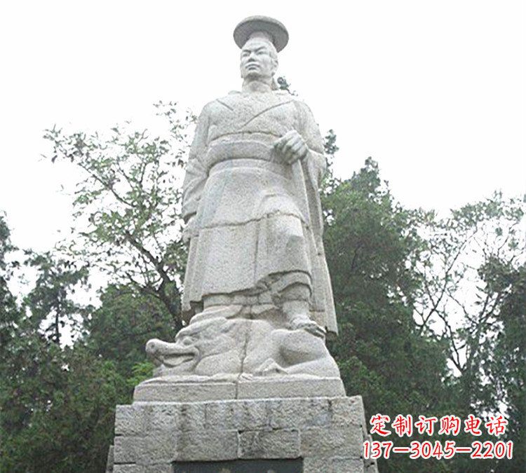 佛山古代名人大禹石雕