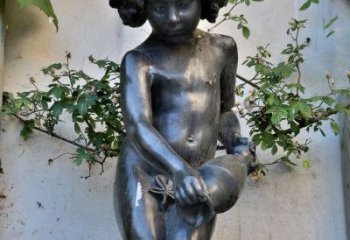 佛山唯美少女雕塑——在公园中给清新的景观增添一抹生机