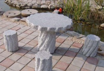 佛山公园石桌凳雕塑