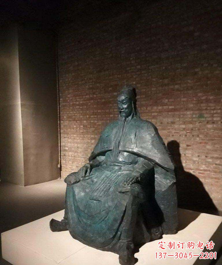 佛山关公古代名人铜雕