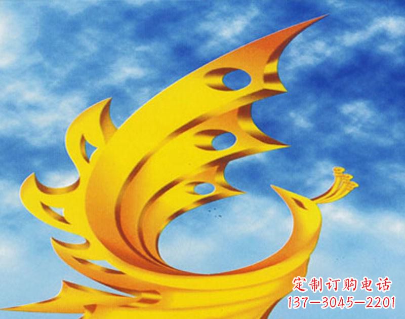 佛山欣赏高贵凤凰雕塑