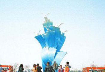 佛山光彩熠熠的海鸥雕塑