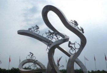 佛山让你个性十足的自行车雕塑