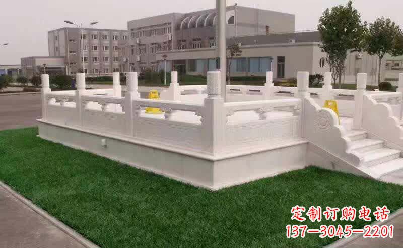 佛山完美艺术——汉白玉升旗台雕塑