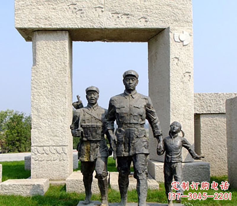 佛山红军公园雕塑,精致而独特