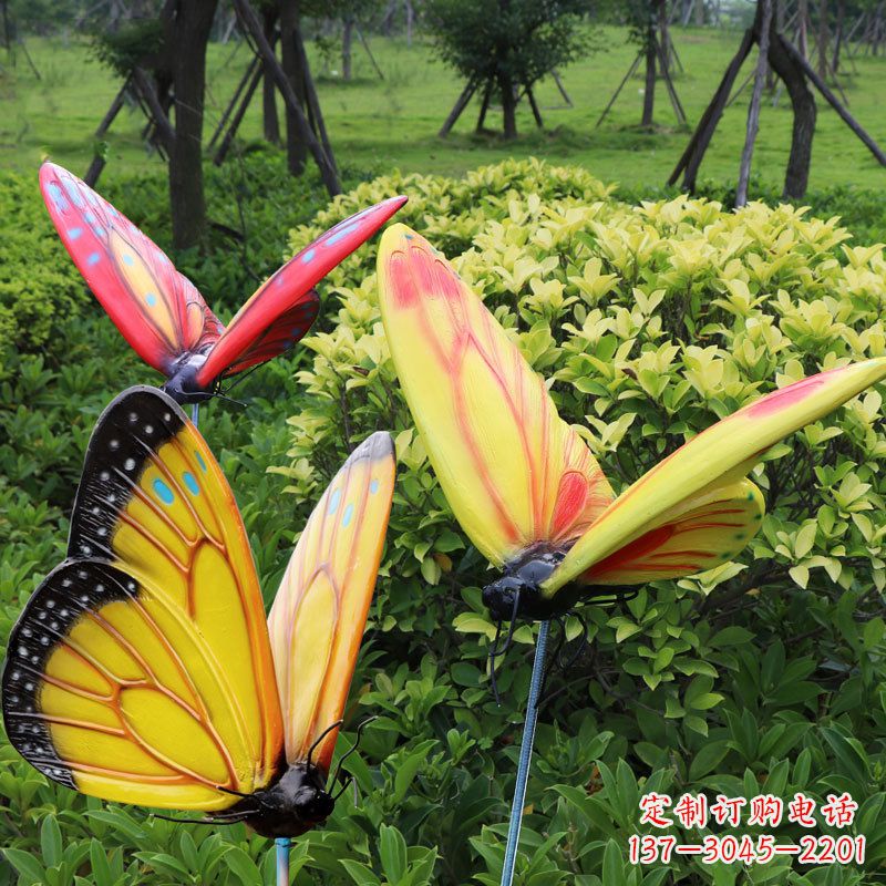 佛山来自中领雕塑的时尚与自然完美结合的蝴蝶雕塑
