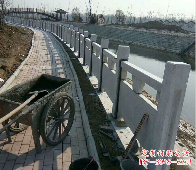 佛山精美大理石栏杆石雕