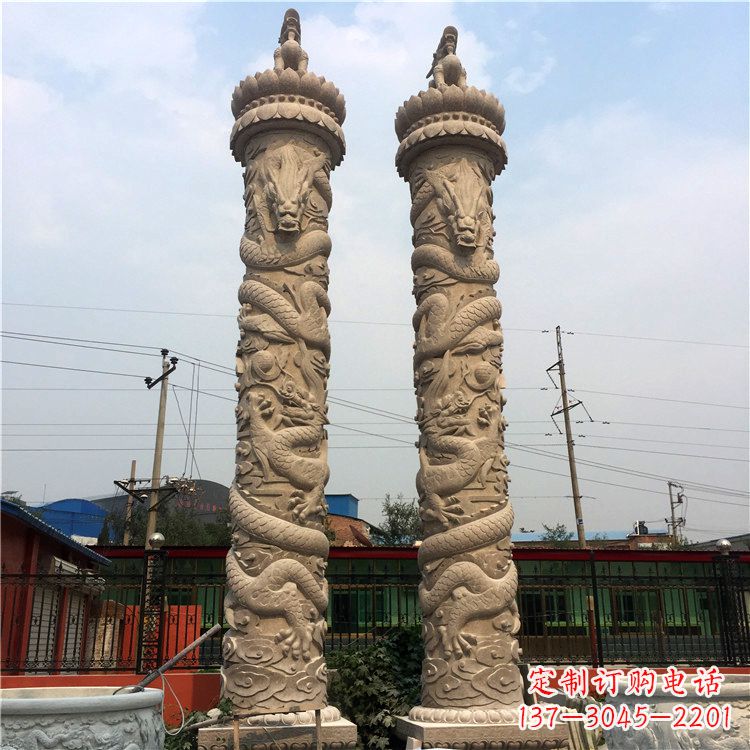 佛山华表盘龙柱