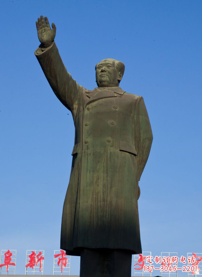 佛山铜雕毛主席塑像,让思念永生