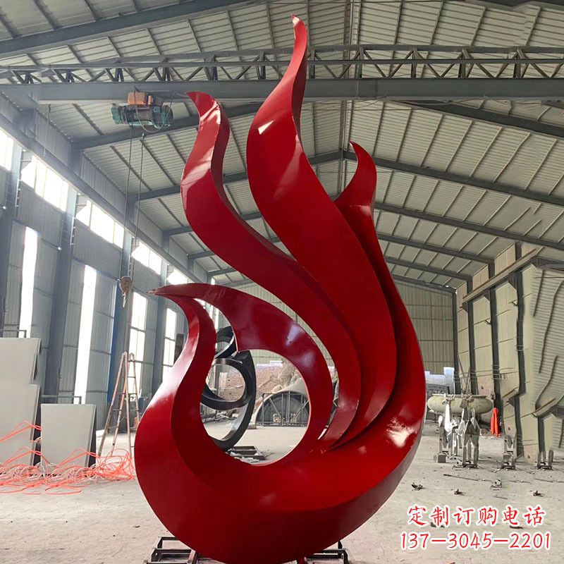 佛山火凤凰不锈钢喷漆雕塑:添彩你的家居空间