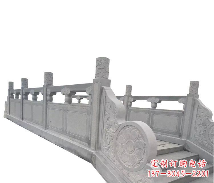 佛山中领雕塑精美的大理石栏板石雕