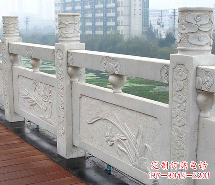 佛山精巧雕刻,优质大理石栏板石雕