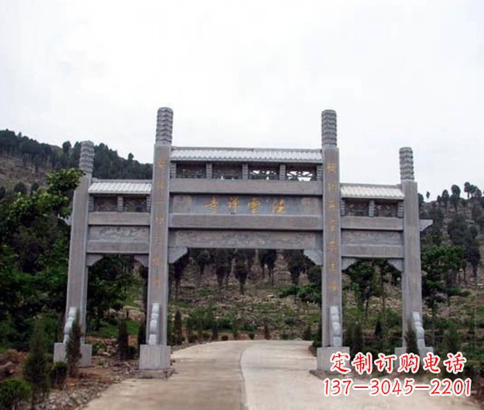 佛山特色牌坊雕塑,将您的愿景演绎