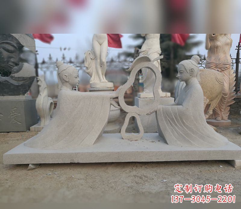 佛山选择传统工艺,重现古代大臣孔融的精致雕塑