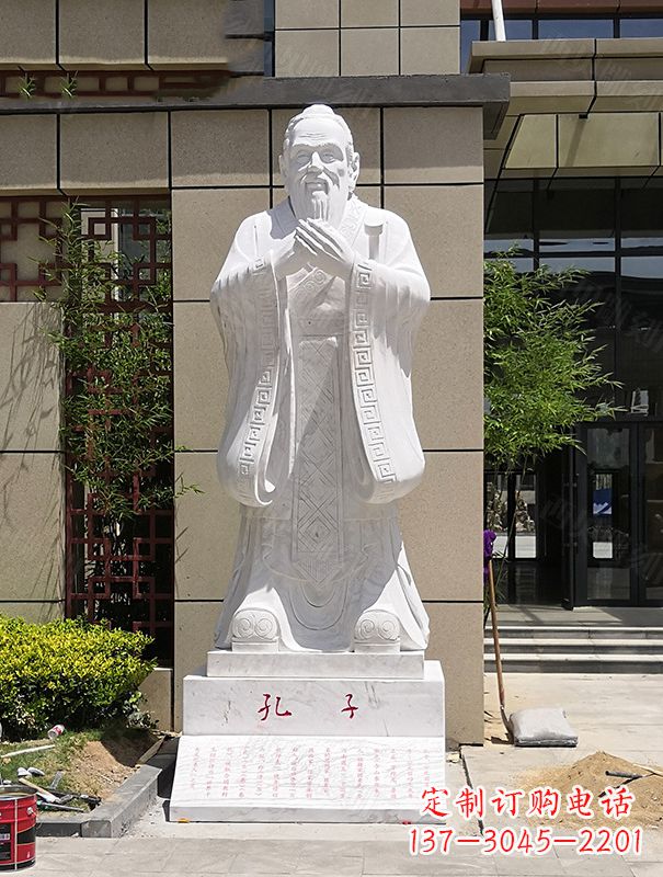 佛山青史留香,经典孔子雕像