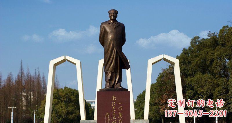 佛山纪念性毛主席铜雕，您的精致礼物