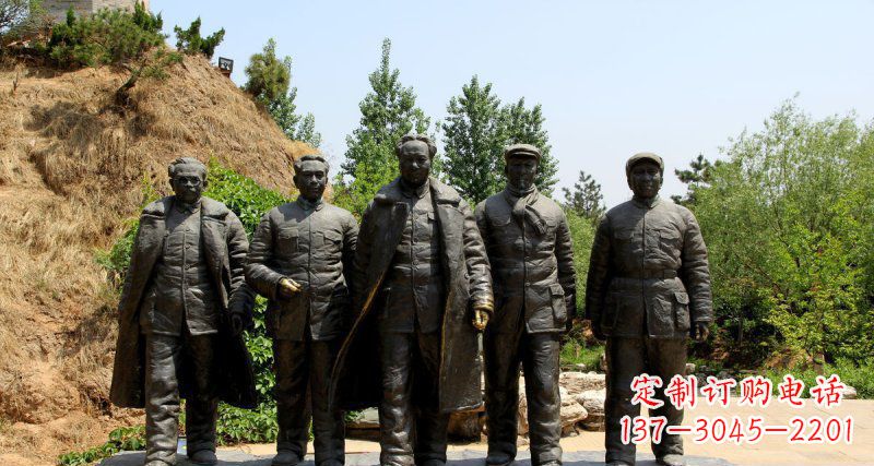 佛山传承历史,永记心间——中领雕塑毛主席人物铜雕