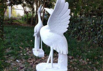佛山艺术级典雅的丹顶鹤雕塑