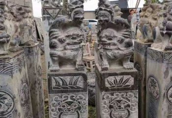 佛山中领雕塑——历久弥新的拴马桩雕塑