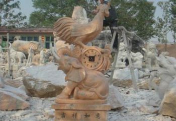 佛山精美的公鸡石雕，带您回到传统