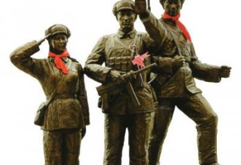 佛山勇士战士雕塑，感受立于战场的英勇豪迈