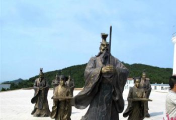 佛山中领雕塑——汉武帝刘彻祭天情景雕塑