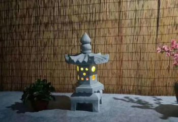 佛山专业设计、制作酒店石灯雕塑