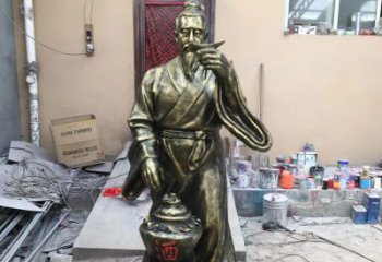 佛山传承酒文化，杜康雕塑流传永恒