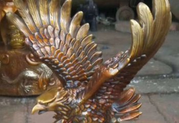 佛山雕塑精灵：翱翔于天际的老鹰雕塑