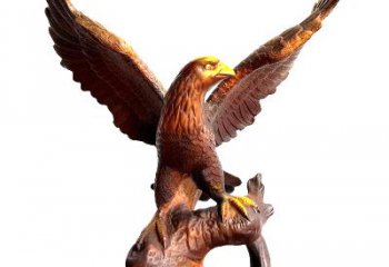 佛山中领雕塑推出的老鹰展翅铜雕绝对是一件可以…