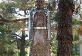 佛山纪念伟大的名人：路易斯·巴斯德抽象雕像