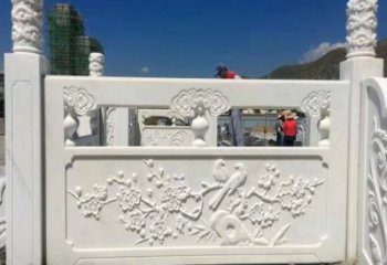佛山梅花石雕塑栏板——为您的室内外空间带来精美的艺术气息