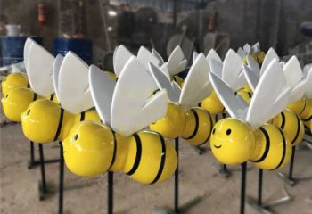 佛山动感蜜蜂雕塑，营造精致的都市公园