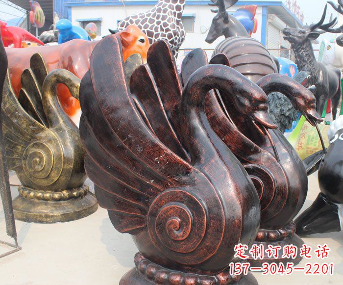 佛山以无与伦比的艺术品呈现——中领雕塑天鹅雕塑