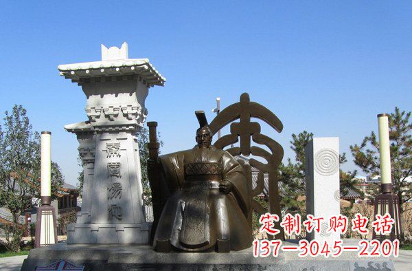 佛山秦始皇雕塑,精致细腻,传承历史之美