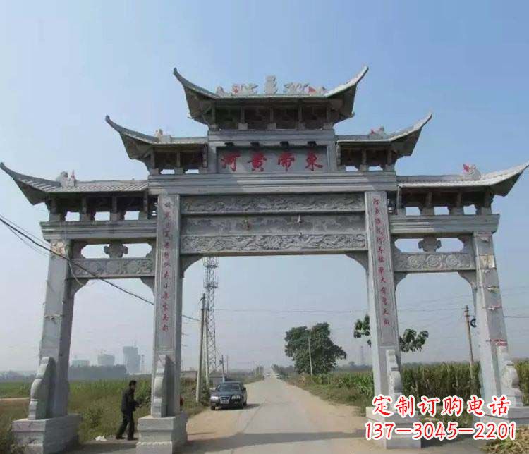 佛山精品牌坊石雕,令您赞叹不已