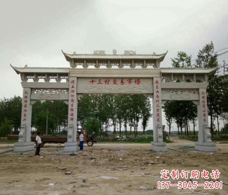 佛山精美石牌坊雕塑,令你惊艳无比